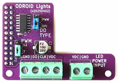 Odroid lights board for - lights,