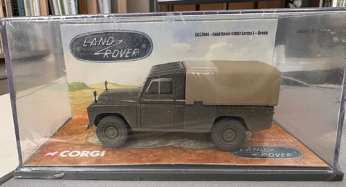 Corgi land rover scale - rover,