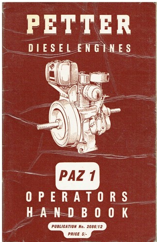Petter paz1 diesel - paz1,