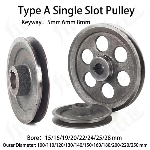 Cast iron groove drive - iron, v
