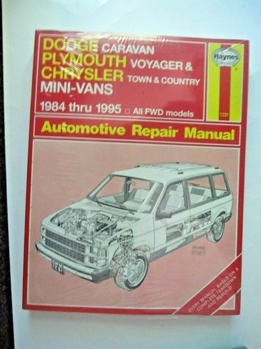 Haynes manual dodge caravan - manual,