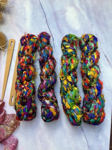 Braided yarn thread made from - braided,