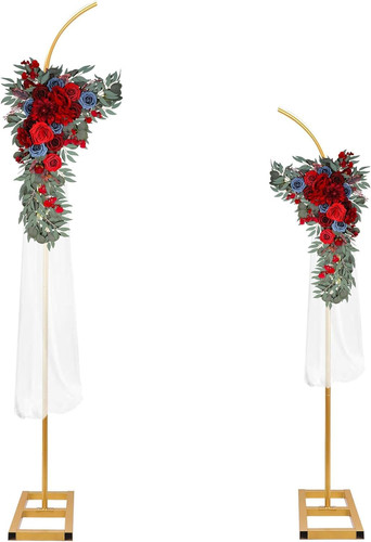 Plusfive curved wedding arch - curved,