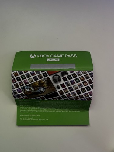 Xbox gamepass ultimate code - xbox,