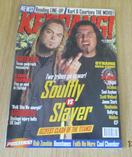 Vintage kerrang magazine 699 - vintage,