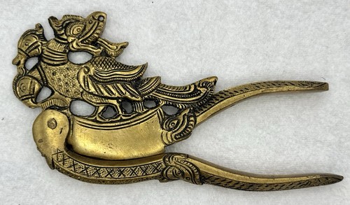 Intricate vintage solid brass - solid,