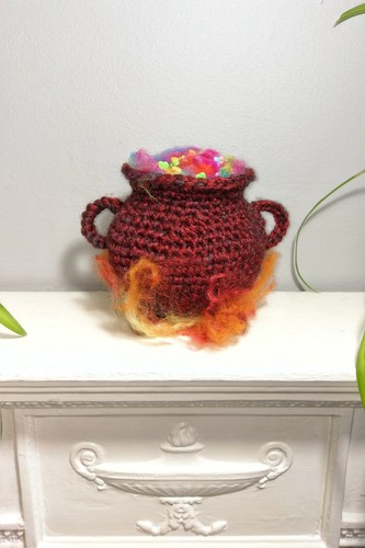 Crochet light halloween - light, up