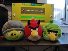 Rare Angry Birds Plush Bundle