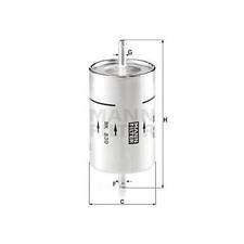 MANN-FILTER WK 830 FUEL FILTER