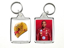 FERRARI F1 racing Formula 1 key ring 4.5x3.5cm  Lewis Hamilton