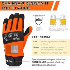 Intra-FIT Chainsaw Gloves Saw