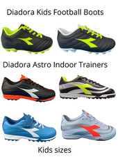 Diadora Kids / Astro / Indoor Football Boots / ZV/ Trainers RRP 30-40€ CLEARANCE