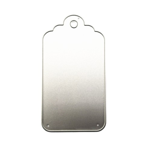 Hanging tag blank label - hanging, metal