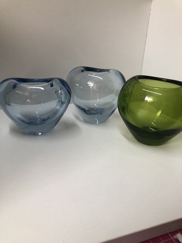 Set heart shaped vases - set,