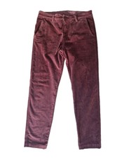 Vintage Levi's Corduroy Jeans Maroon Mens W34 L32 Straight Fit