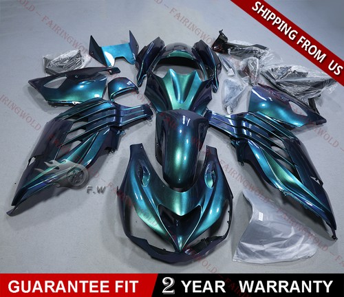 Green chameleon color fairing - green,