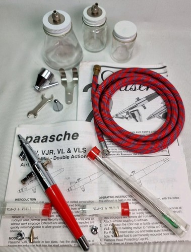 Paasche airbrush set - airbrush,