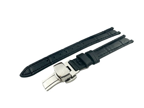 12mm black genuine - genuine, leather