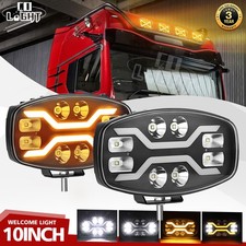 10" 24V Spot LED HeadLight DRL