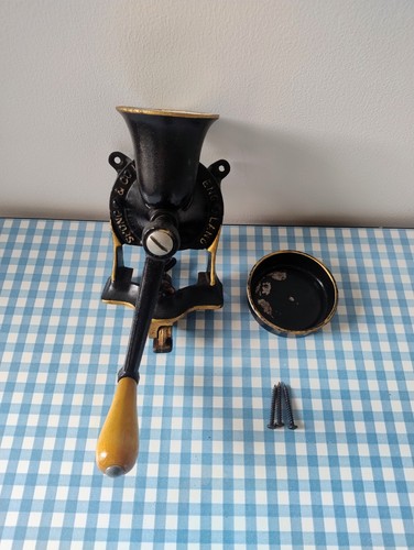 Vintage spong black gold - &,