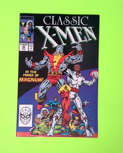 Classic men 1988 - x-men, #25