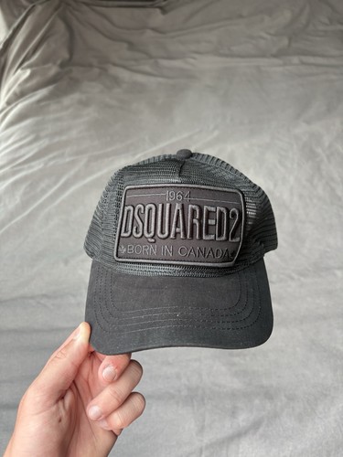 Dsquared2 black baseball - black, cap