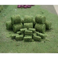 Hay Bales (10 round / 20 rectangle) OO gauge Tasma 074227