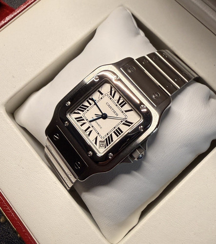 Full set cartier 32mm santos - set,