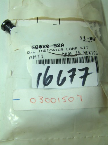 Oil indicator lamp - , 67020-92a