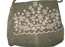 Zara Woman Cut Out Suede