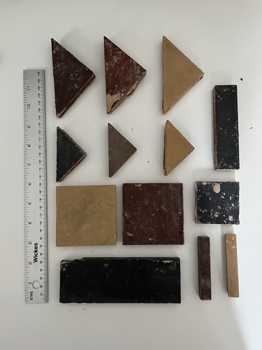 Victorian antique encaustic - victorian,