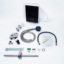 Electric Tankless Instant Hot Water Heater Boiler for Kitchen Bathroom Caravan