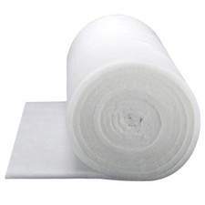 AQUARIUM POND FILTER MEDIA WOOL FLOSS ROLL All Thicknesses Lengths Koi Fish Tank