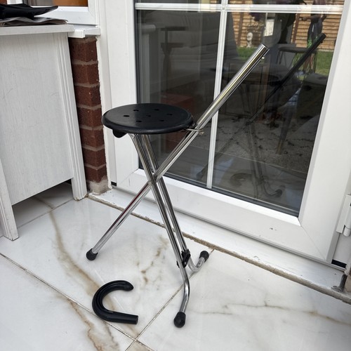 Slim foldable walking - , stick