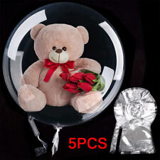 1-10x 30" Clear BOBO Balloons for Stuffing Large Transparent Balloon Party Decor
