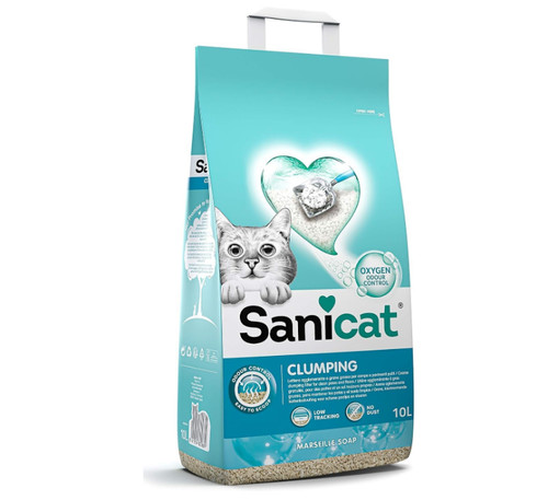 Sanicat clumping cat litter - sanicat,