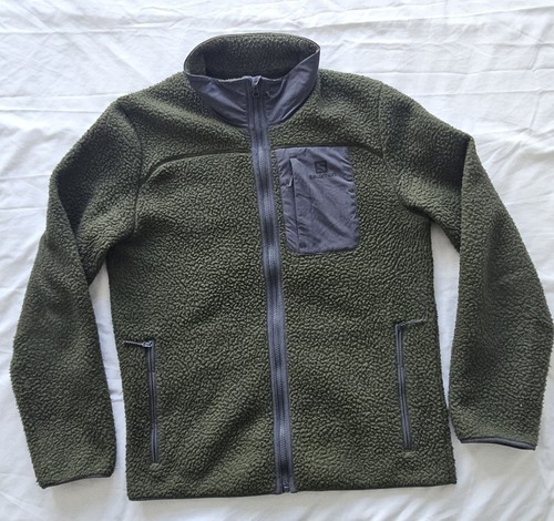 Salomon mens green - salomon, fleece