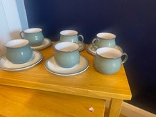 6x Denby Regency Green Cups &