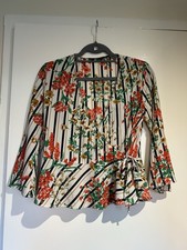 Zara Basic Size Xs Wrap Blouse