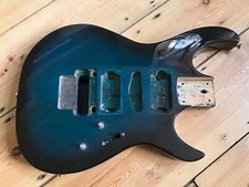 Keiper Super Strat Green Burst Electric Guitar Body