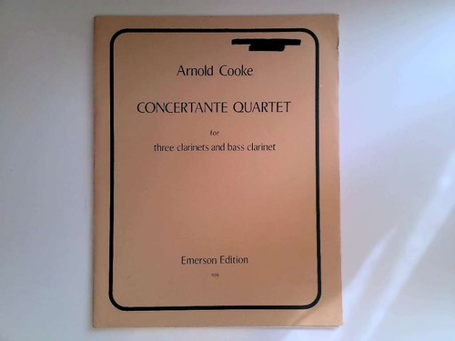 Concertante quartet for three - for,
