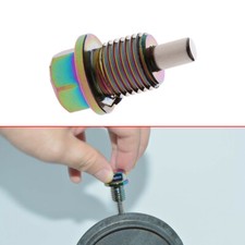 M12*1.5 Car Engine Magnetic Oil Drain Plug Screw Nut Bolt Sump Nut Universal