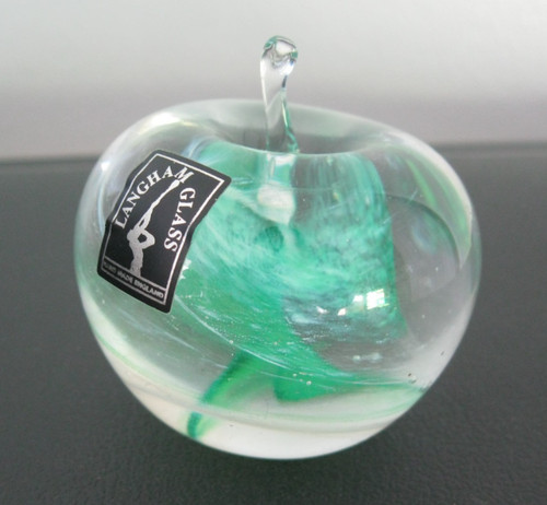 Langham glass apple - glass,