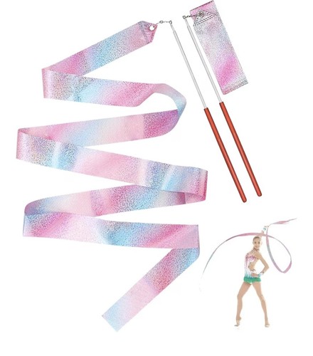 Pcs gymnastic ribbon baton - ribbon,