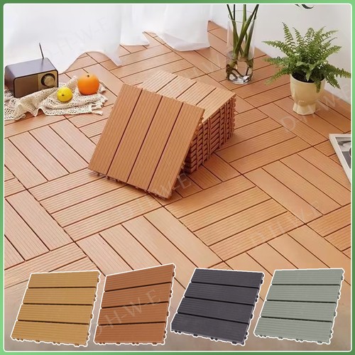 11pcs pvc deck tiles garden - pvc,