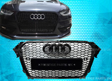 RS4 STYLE BLACK HONEYCOMB