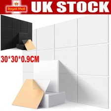 24x Acoustic Wall Panel Tiles