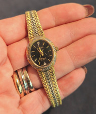 Vintage 70s Gold Elgin Quartz