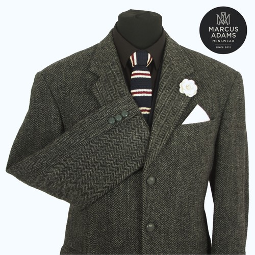 Harris tweed jacket blazer 42r - harris,