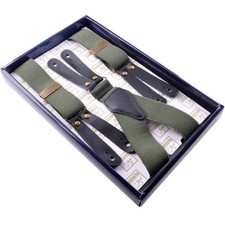 Men's Vintage 6-Button Leather